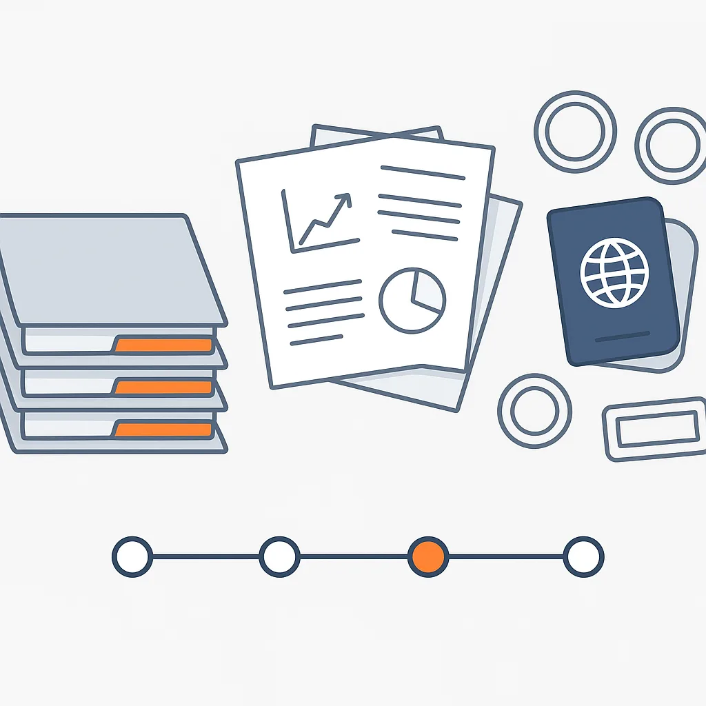 Préparation des documents - Libre-service